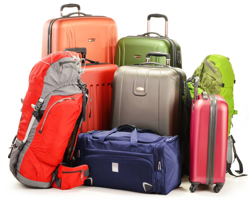 Luggage consisting of large suitcases, b
