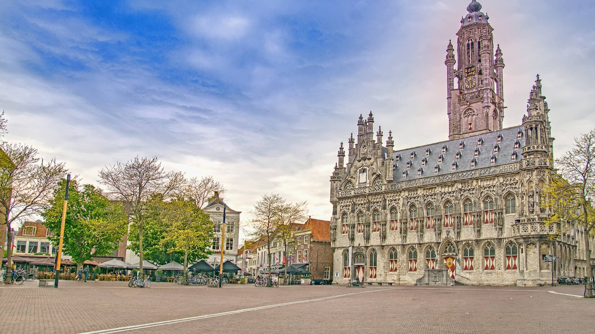 Middelburg gothic town hall_HDR